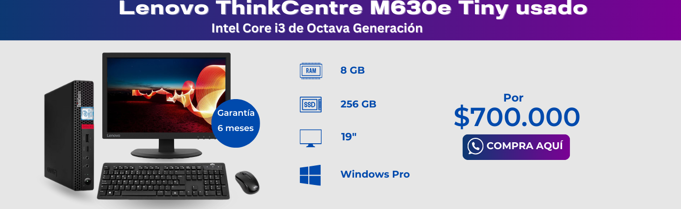 Banner core i3 de 8va