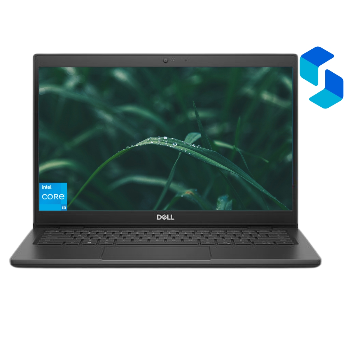 Dell Latitude 3420 Core i5 11th Gen usado, vista frontal del portátil mostrando la tapa y diseño elegante de Dell.