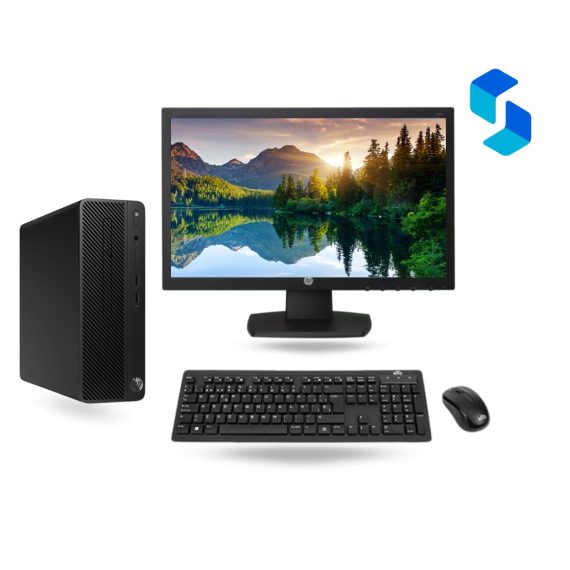 HP 280 G3 Core i5 8th Gen – PC de escritorio con monitor