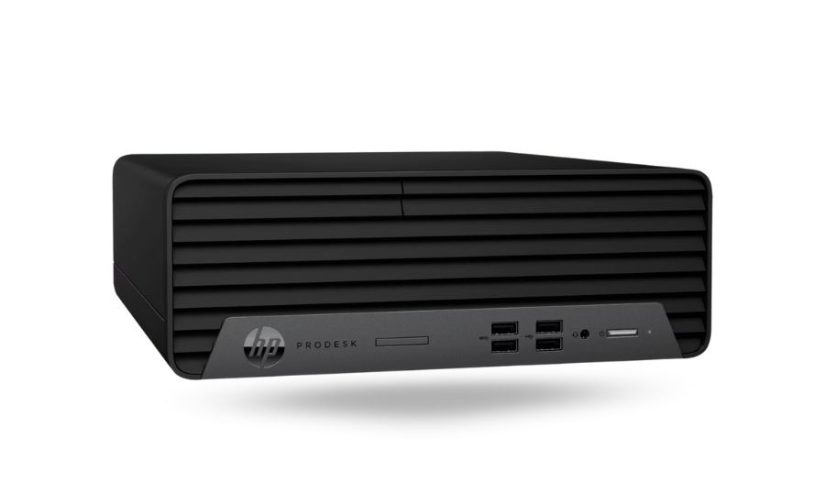 hp-prodesk-400-g7-desktop-core-i7-10th-gen-usado-cpu-frontal HP ProDesk 400 G7 Desktop Core i7 10th Gen usado, vista frontal de la torre de escritorio.